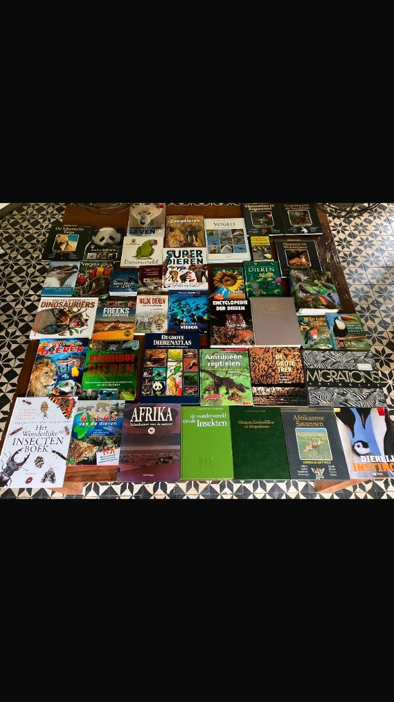 Dierenboeken, Ophalen, Gelezen, Natuur algemeen, Diverse auteurs