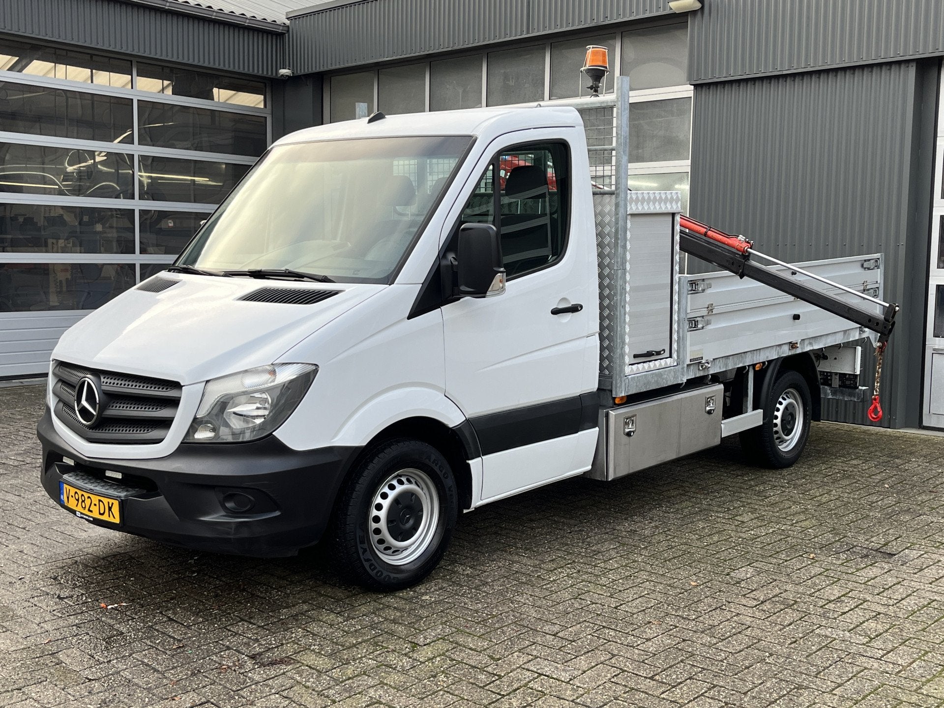 Mercedes-Benz Sprinter 314 2.2 CDI 366 Automaat Maxilift 110, Auto's, Automaat, Gebruikt, Wit, Bedrijf