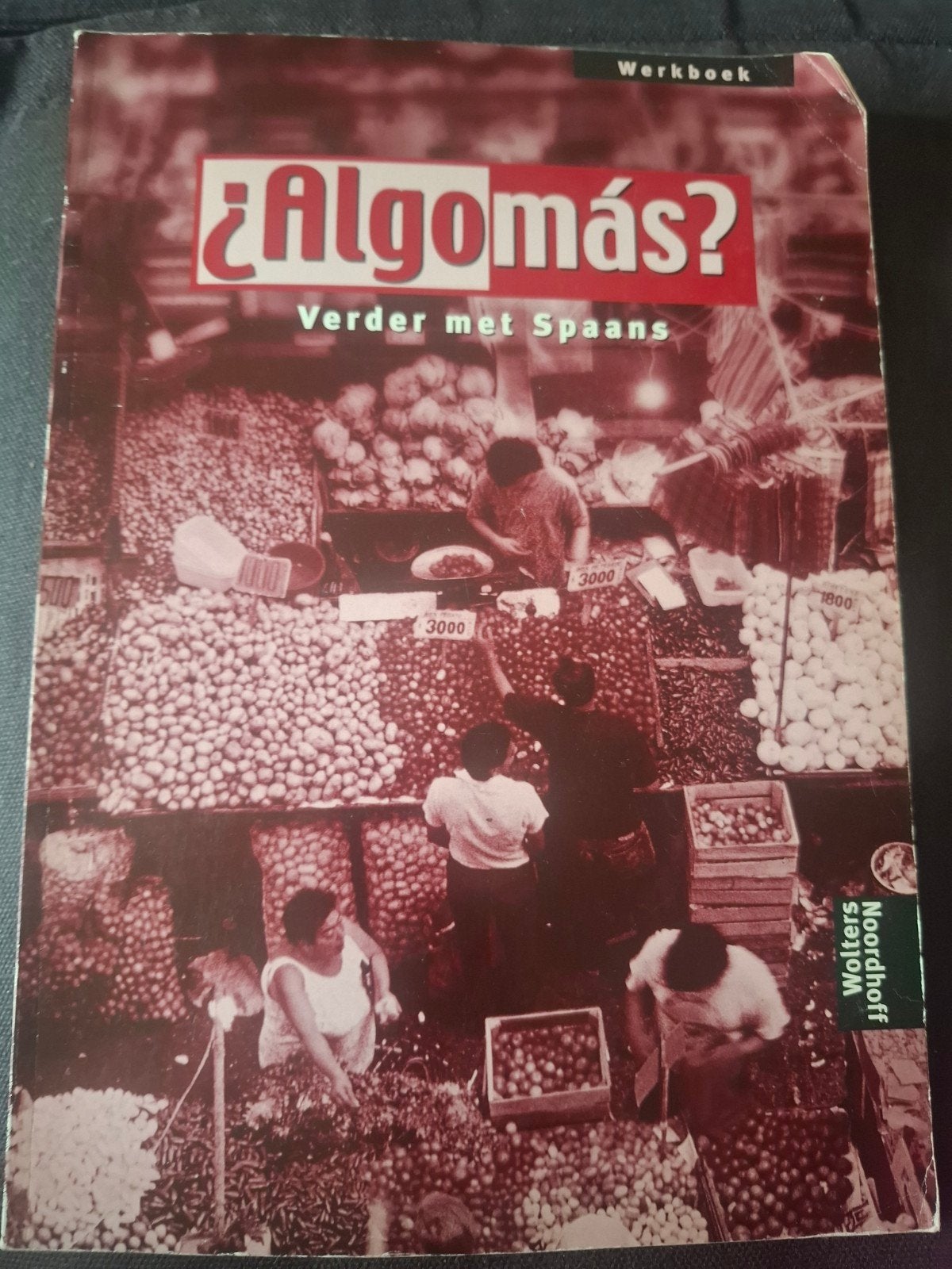¿Algo más? Werkboek - Verder met Spaans, Boeken, Taal | Spaans, Ophalen of Verzenden, Zo goed als nieuw, Kees van Esch, Ana Escofet, Marc van der Linden
