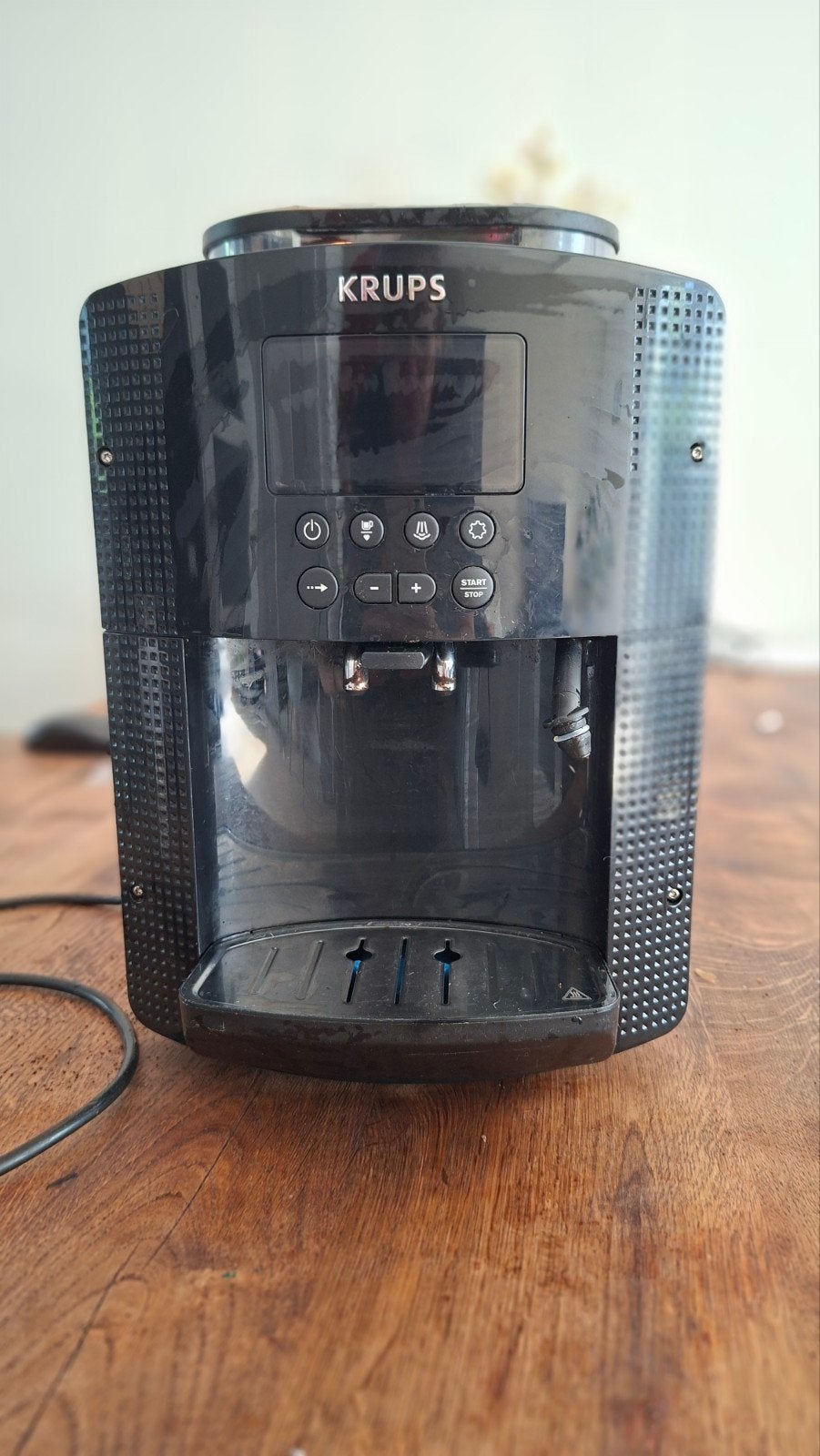 Krups EA81, Ophalen, Koffiemachine