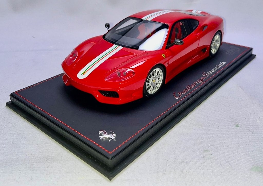 Ferrari 360 Challenge Stradale Rood 1:18 P18262A van BBR, Ophalen of Verzenden, Nieuw, Auto, Overige merken