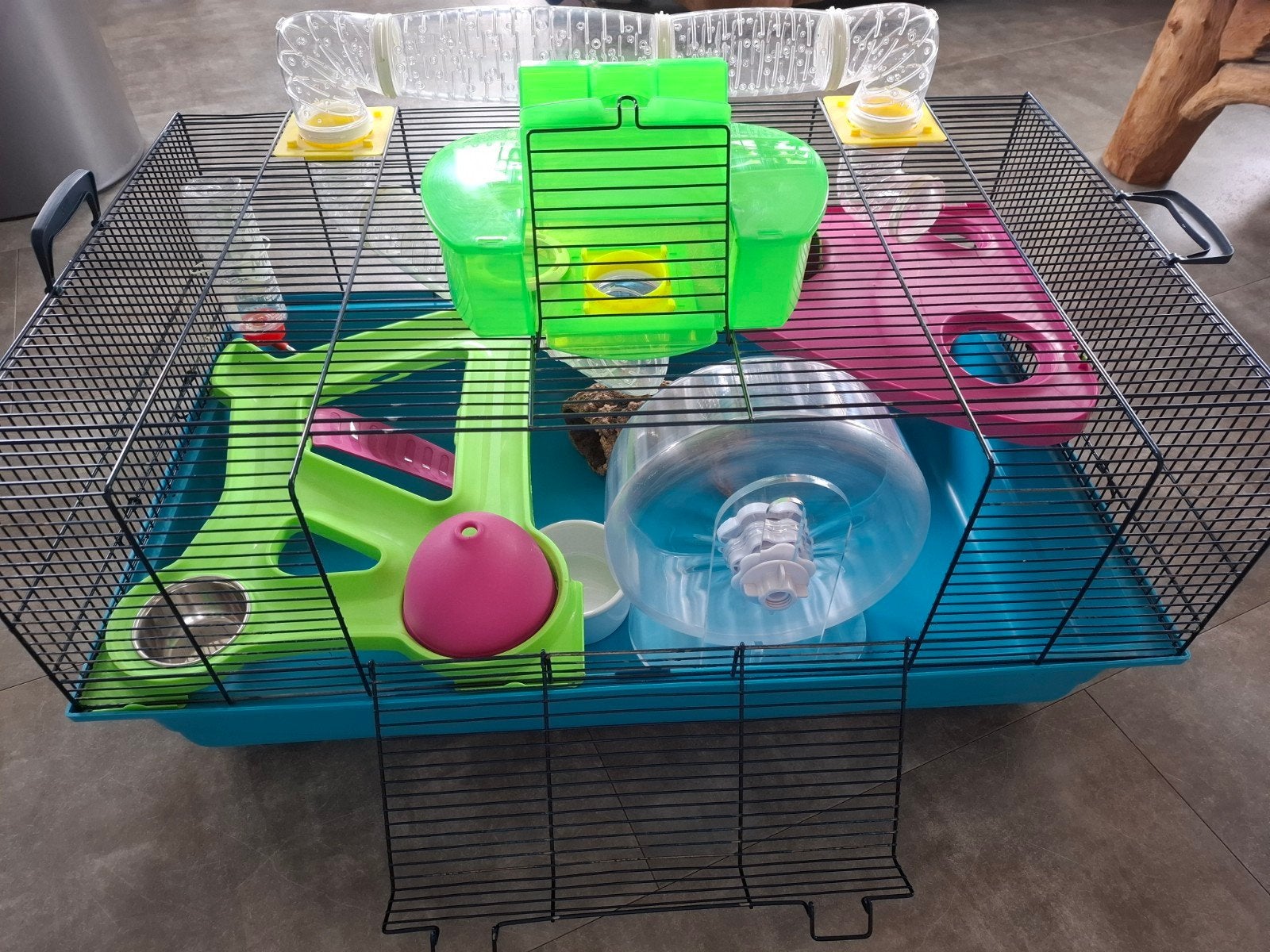Savic hamsterkooi metro heaven compleet!, Kooi, Zo goed als nieuw, Hamster, 75 tot 110 cm