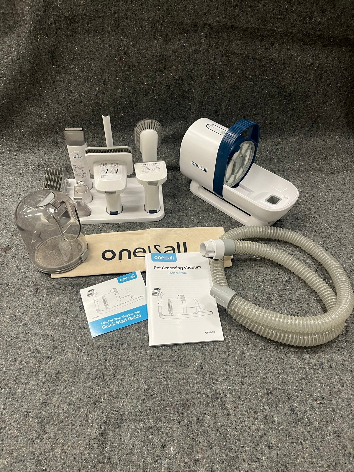 Oneisall 18-delige Hondentondeuse Kit 7-in-1 Honden trimset, Dieren en Toebehoren, Honden-accessoires, Ophalen of Verzenden, Zo goed als nieuw