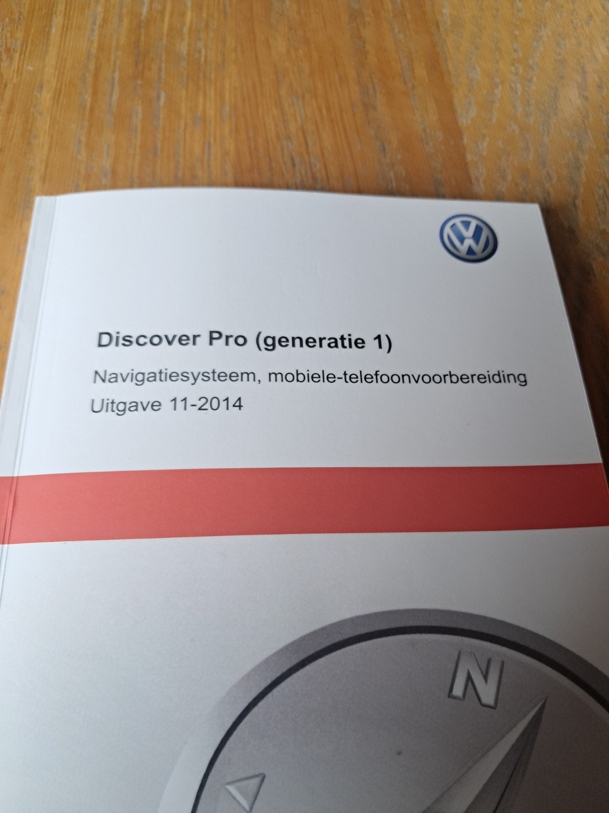 handleiding discover pro VW, Ophalen