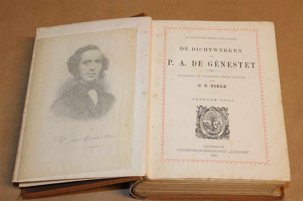 P.A. de Génestet Dichtwerken — Elsevier-Bibliotheek [1896], Antiek en Kunst, Ophalen of Verzenden