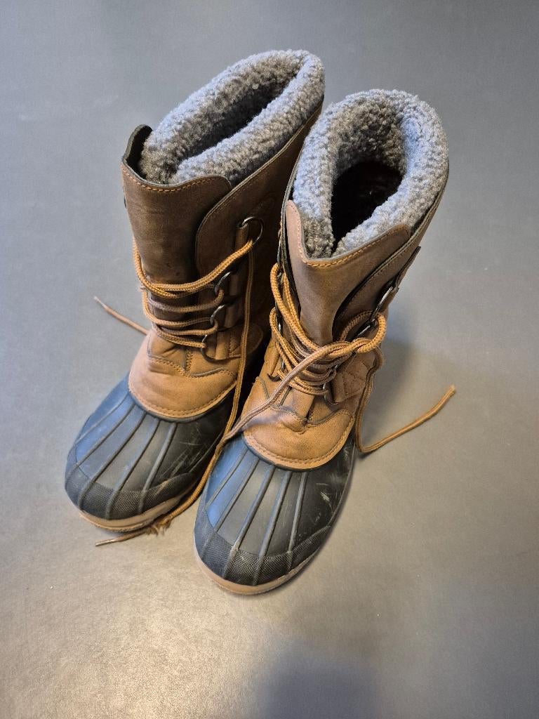 Mountain Peak gevoerde laars/snowboot, Bruin, Boots, Ophalen of Verzenden, Zo goed als nieuw