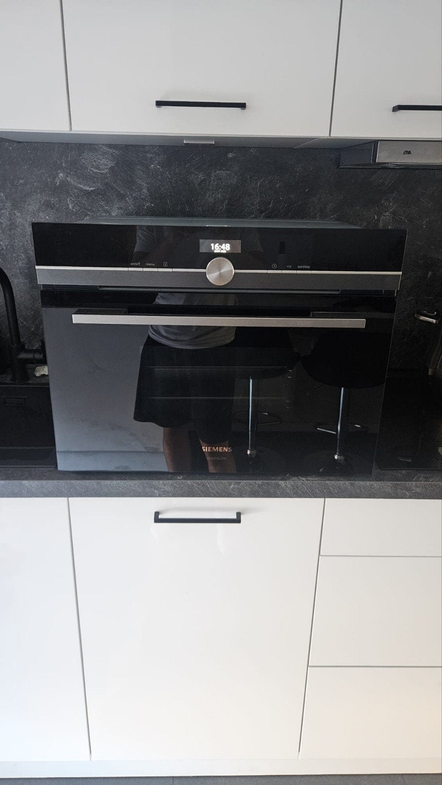Siemens Inbouw Stoomoven, Hete lucht, Siemens, Ophalen of Verzenden, Zo goed als nieuw