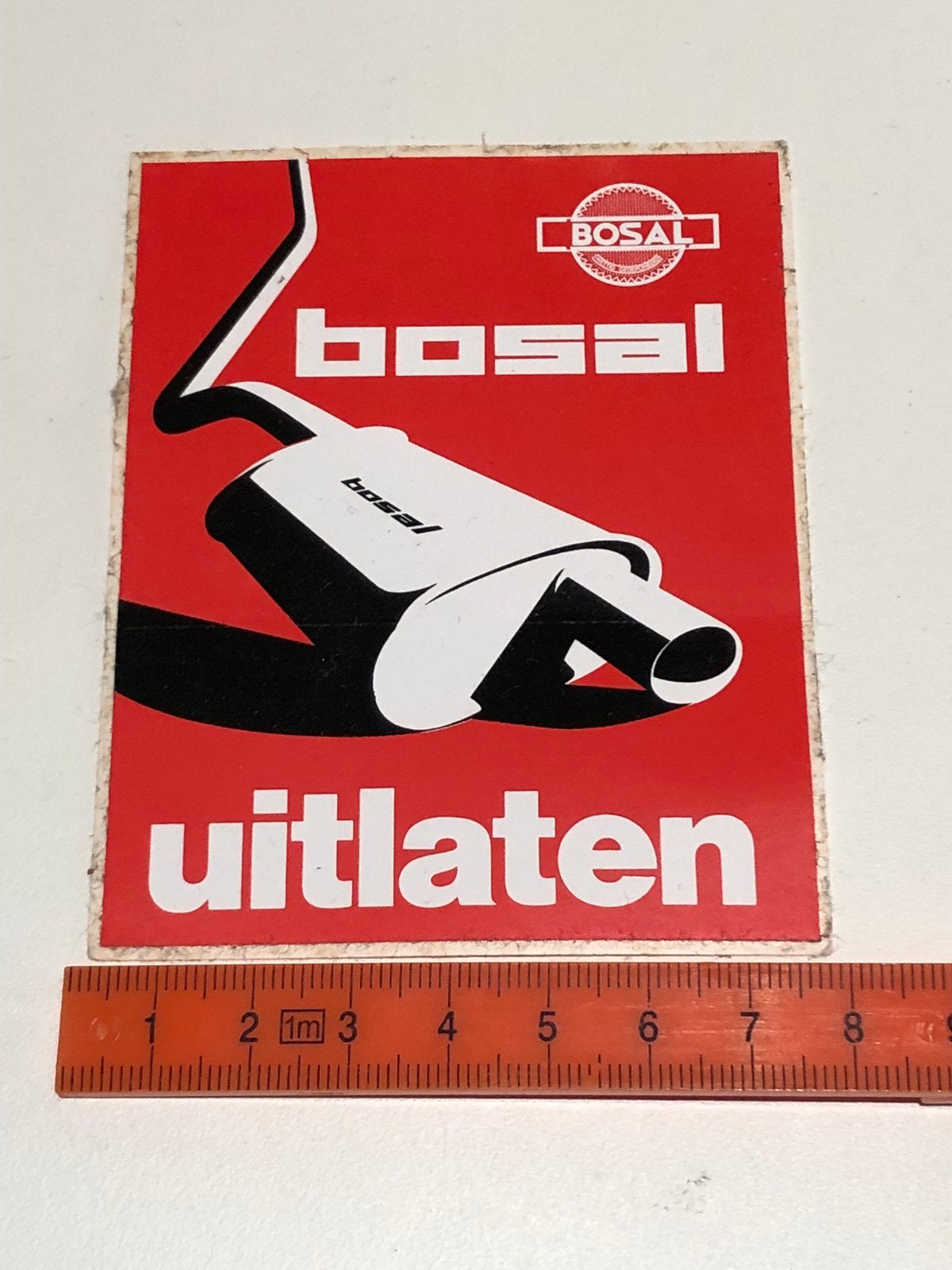 Sticker Bosal Uitlaten, Ophalen of Verzenden, Zo goed als nieuw, Auto of Motor