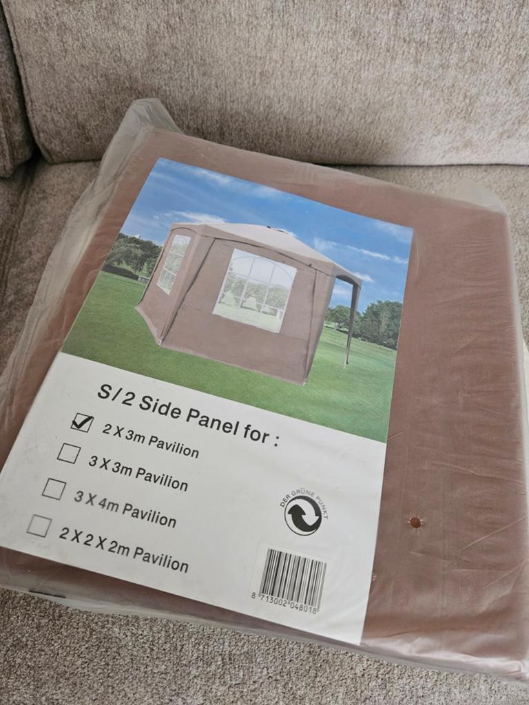 Zijwanden voor pavilion Esprit Gazebo, Tuin en Terras, Opvouwbaar, Minder dan 4 meter, Nieuw, Paviljoen