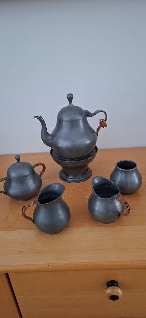 Tinnen servies, Antiek en Kunst, Ophalen of Verzenden