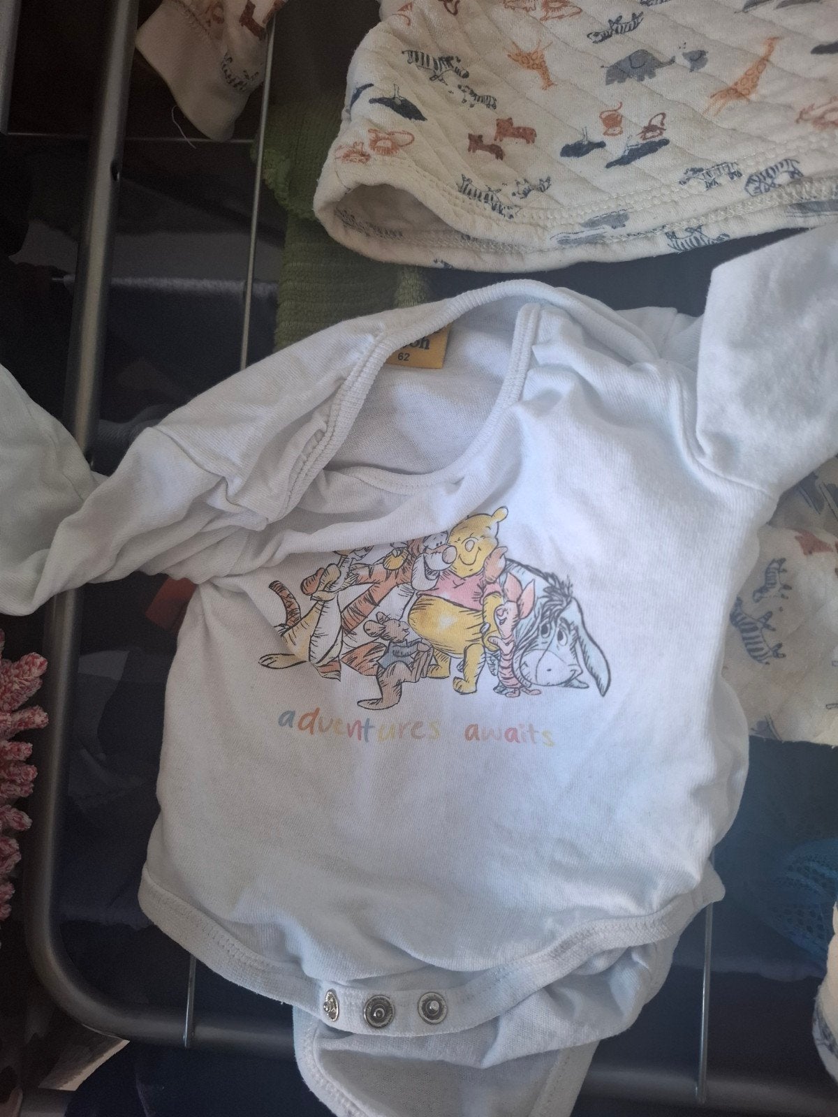 Babykleding set: Romper en truitje, Ophalen of Verzenden, Gebruikt, Onbekend, Jongetje of Meisje