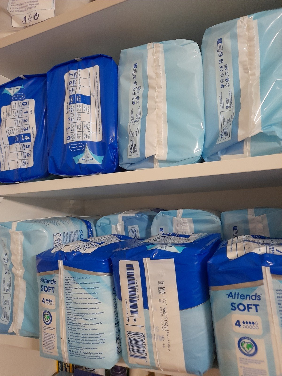 10 pakken attends soft nr 4, Ophalen of Verzenden