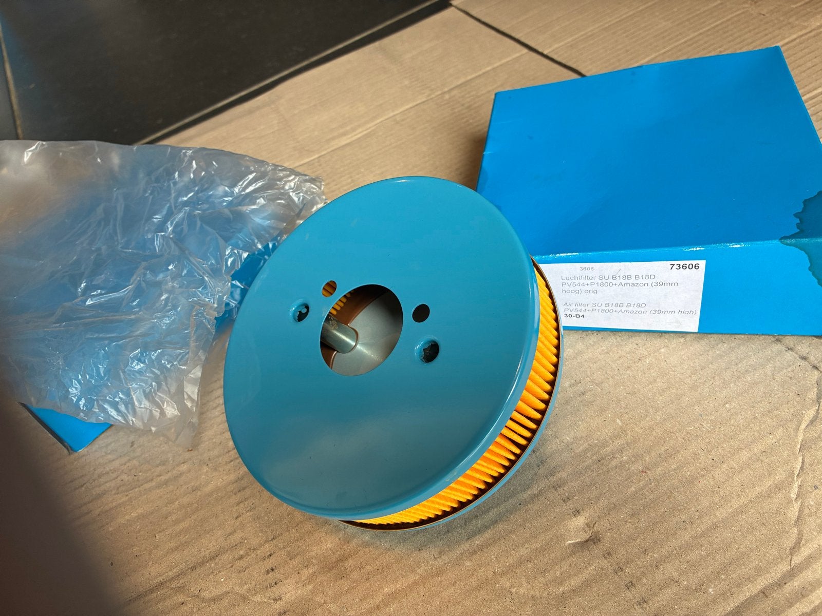 Set ongebruikte luchtfilters voor SU HS6 carburateurs, Ophalen of Verzenden, Nieuw, Volvo