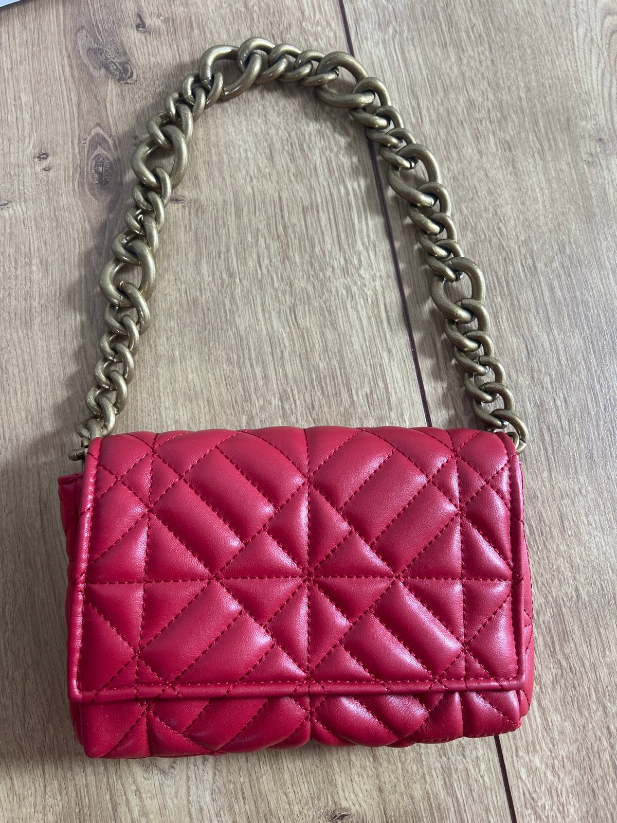 Nieuwe Zara tas - nooit gebruikt!, Verzenden, Nieuw, Rood, Schoudertasje