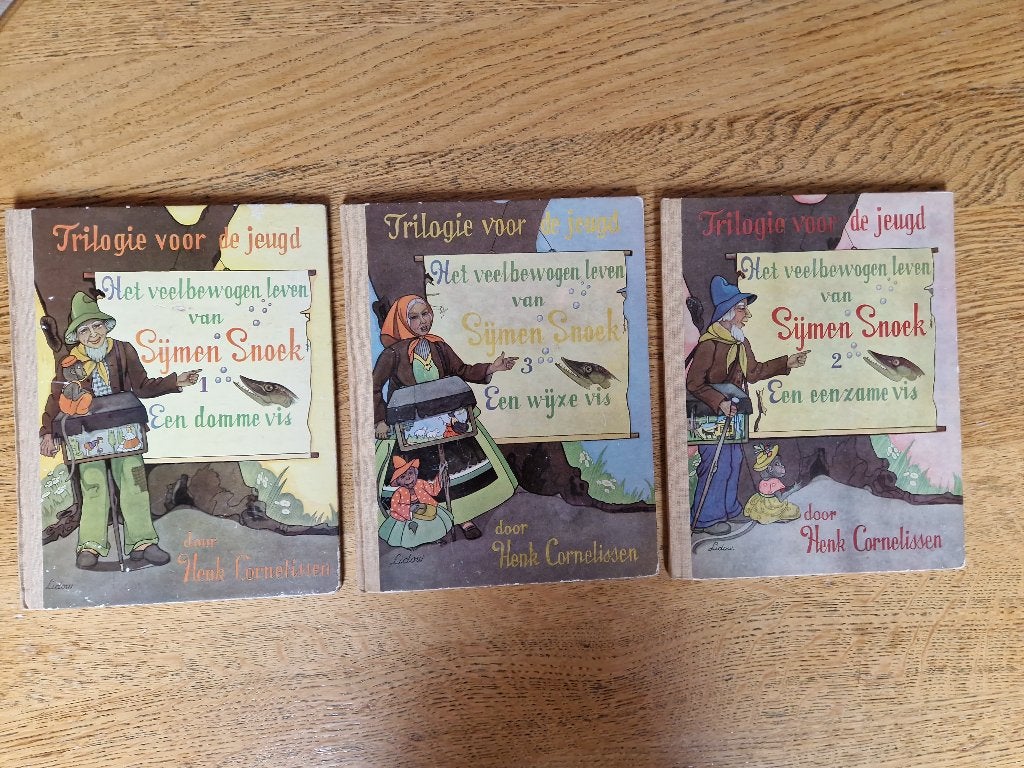 Sijmen Snoek Trilogie (1948), Fictie algemeen, Ophalen of Verzenden, Gelezen, Henk Cornelissen, ill. Lidow