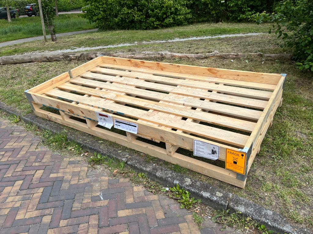 Houten krat 288cm bij 144cm, Ophalen, 100 cm of meer, 60 cm of meer, Krat
