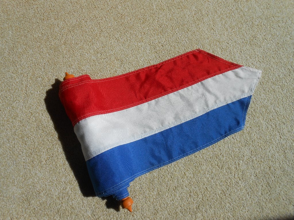 Nederlandse vlag, Wimpel, 4,5 meter x 28 cm, Watersport en Boten, Accessoires en Onderhoud, Ophalen of Verzenden, Zo goed als nieuw