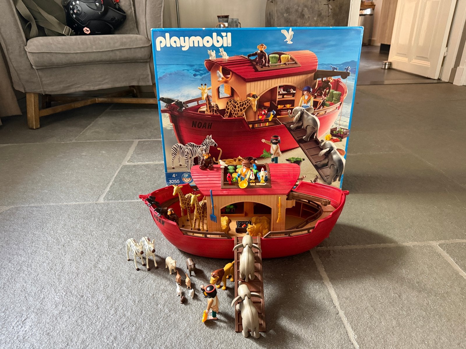 Playmobil Ark van Noach met veel dieren en figuren, Ophalen, Zo goed als nieuw, Jongen of Meisje