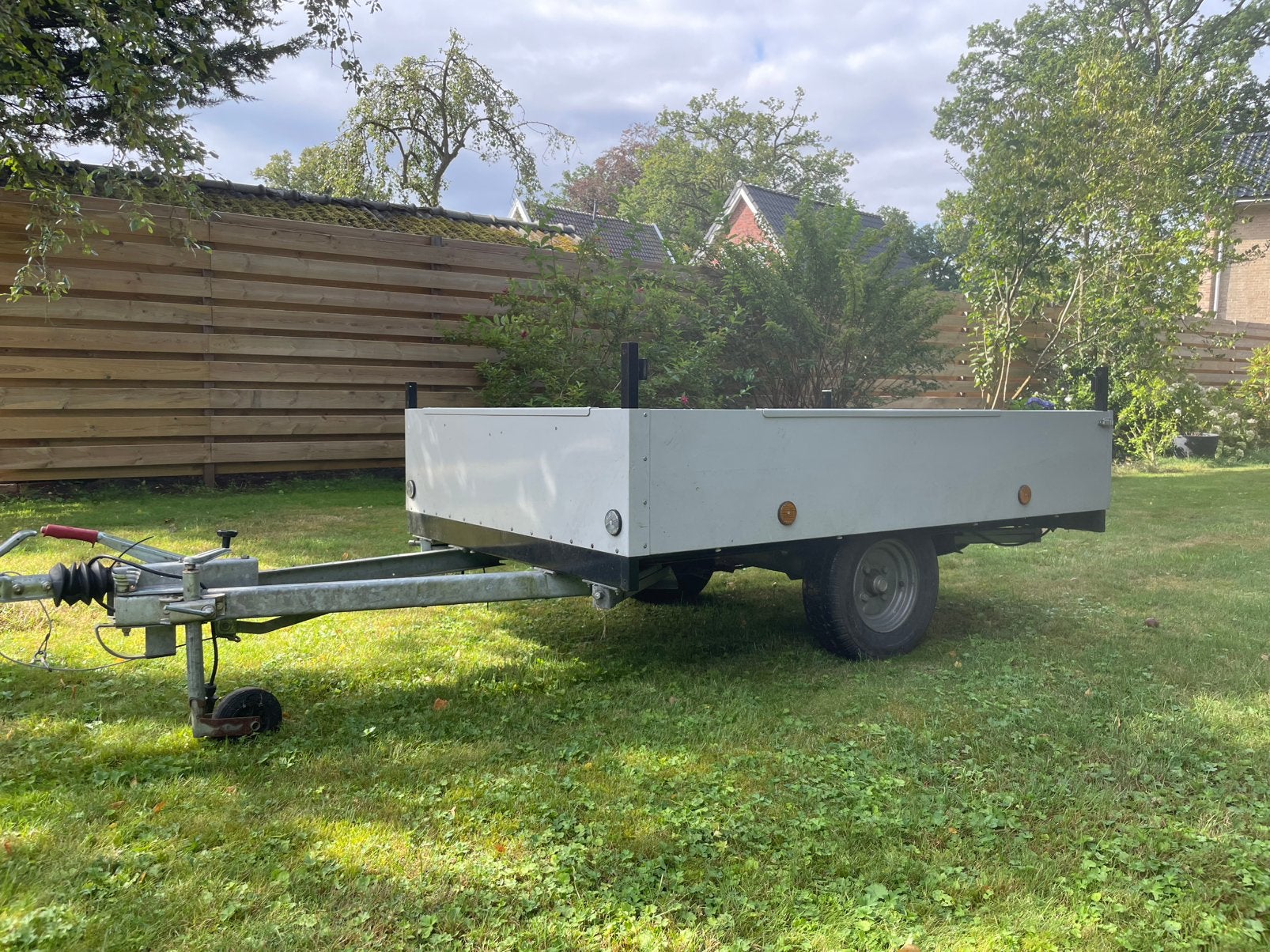 Aanhangwagen 210x 125, Ophalen, Gebruikt