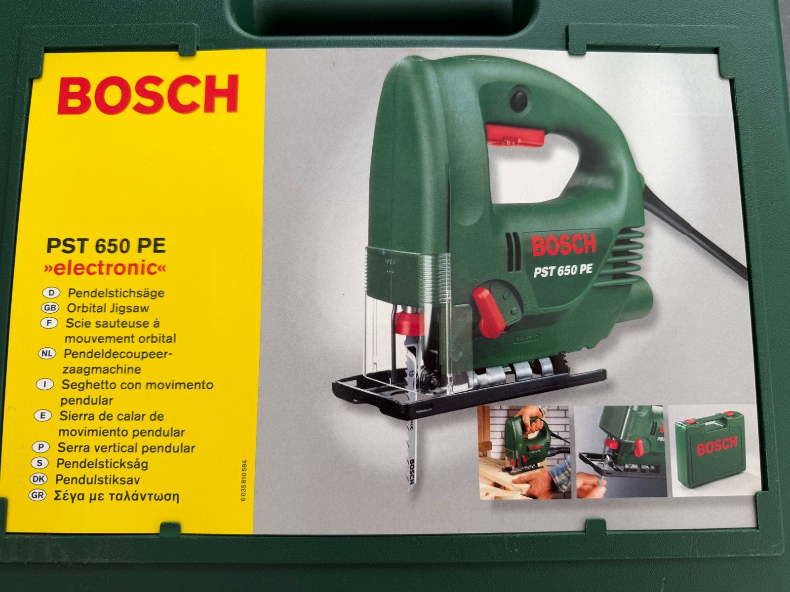Bosch PST 650 PE Decoupeerzaag, Gebruikt, Decoupeerzaag, 600 tot 1200 watt, Ophalen of Verzenden