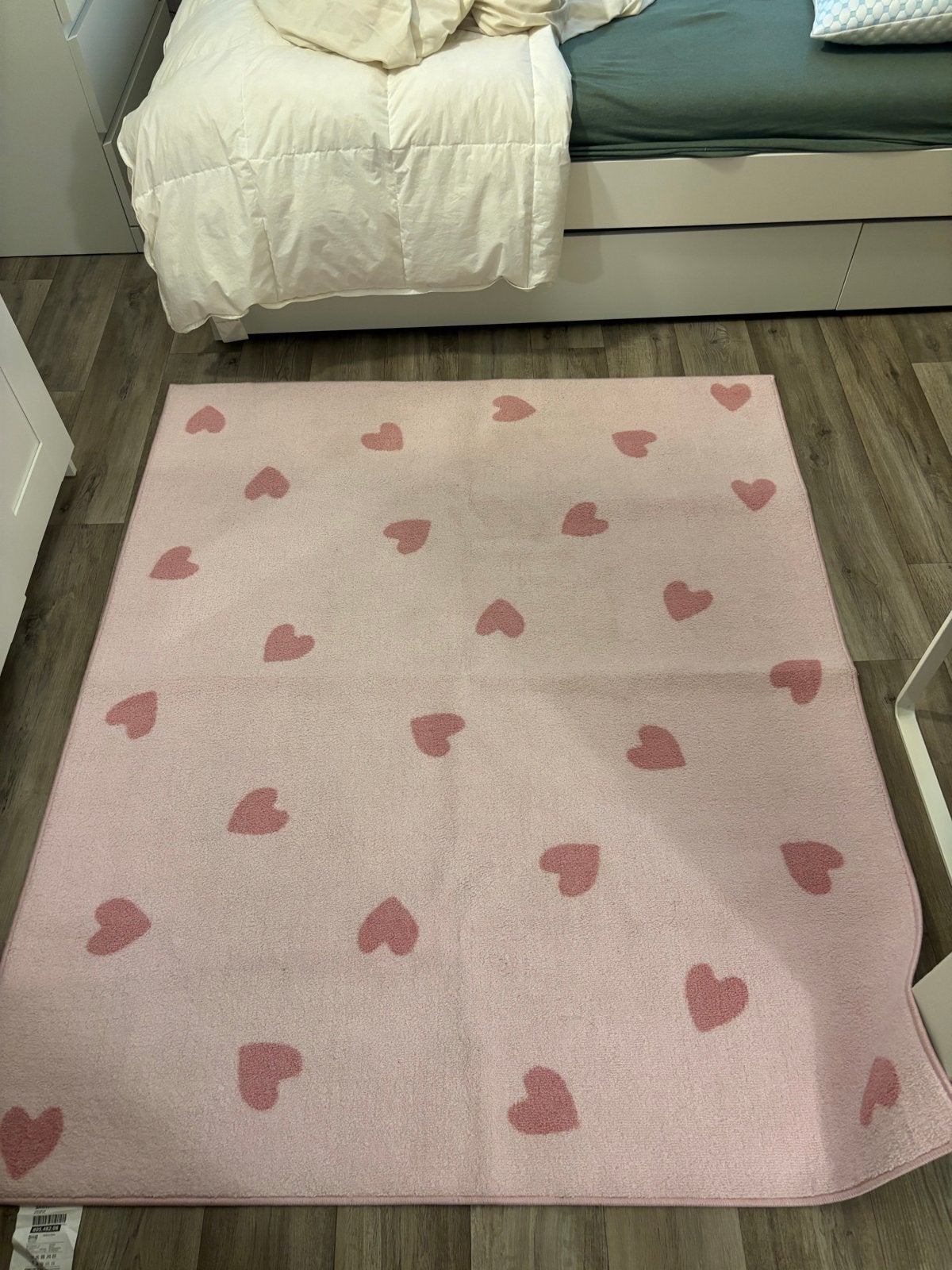 IKEA BARNDRÖM vloerkleed kinderkamer 133x160 cm, Ophalen, Zo goed als nieuw, 150 tot 200 cm, Rechthoekig