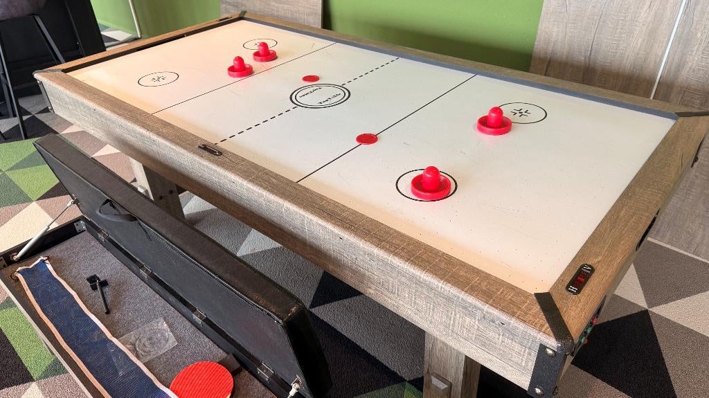 Airhockeytafel, Kinderen en Baby's, Speelgoed | Speeltafels, Ophalen, Gebruikt