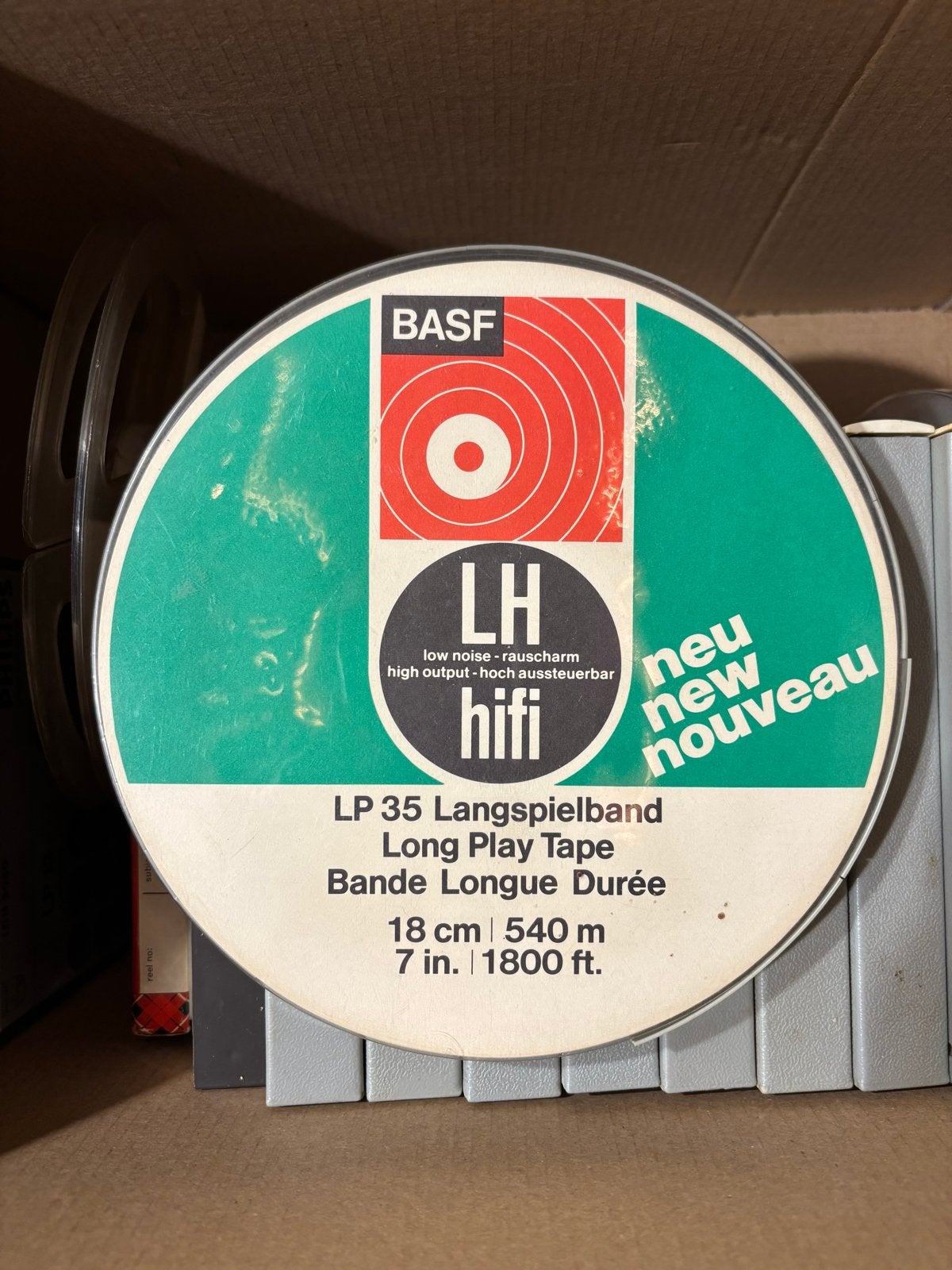 BASF en Philips magneetbanden - LP 35 en LP 18, Audio, Tv en Foto, Ophalen, Bandrecorder