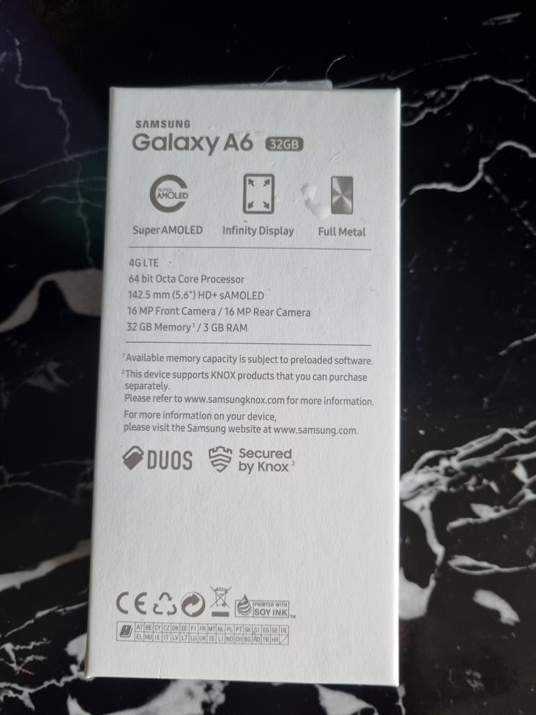 Samsung Galaxy A6 goudkleurig, Telecommunicatie, Mobiele telefoons | Samsung, Gebruikt, Overige kleuren, 32 GB, Ophalen of Verzenden