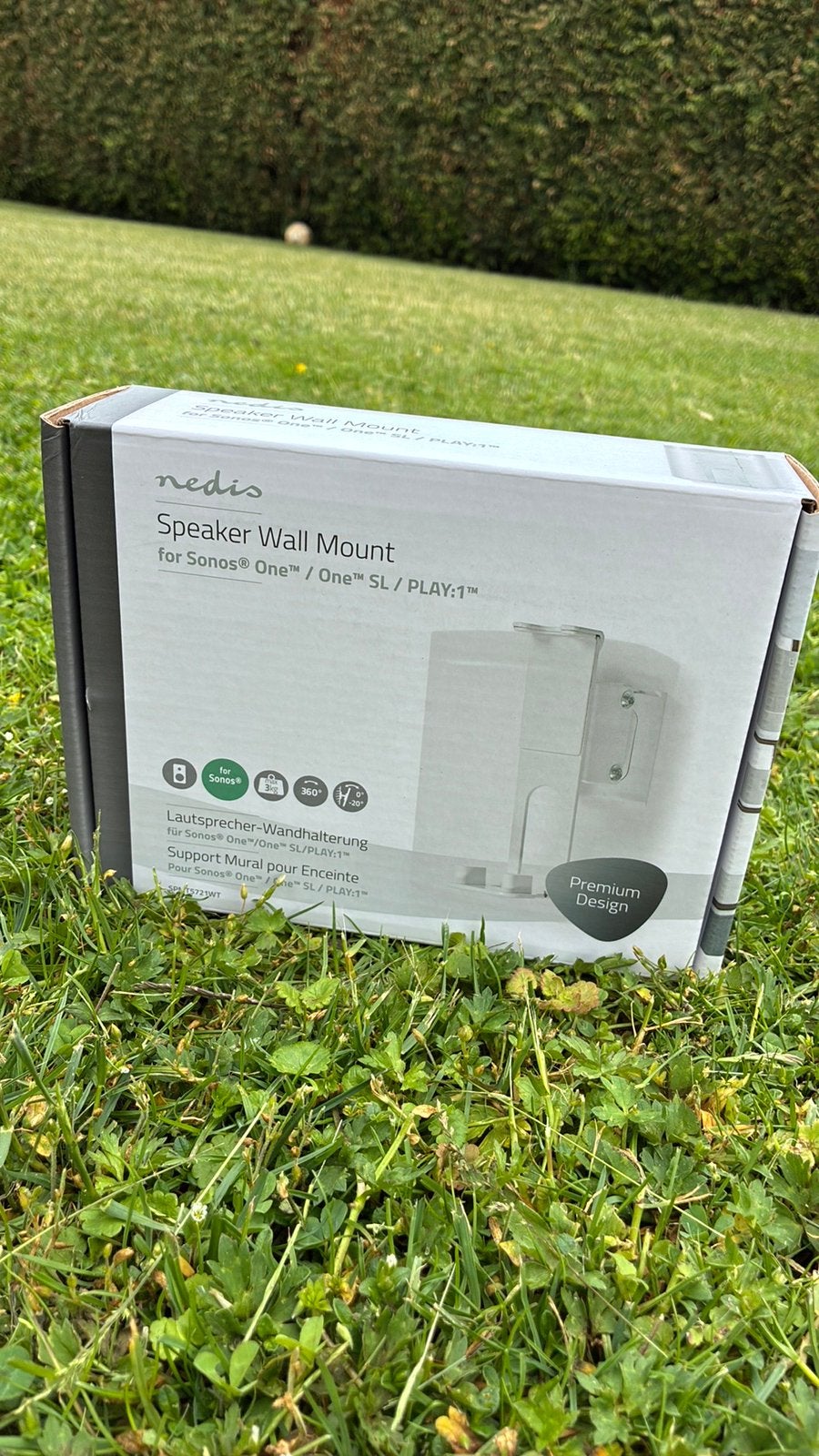 Nedis Sonos One SL muurbeugel, Overige merken, Nieuw, Ophalen of Verzenden, Minder dan 60 watt