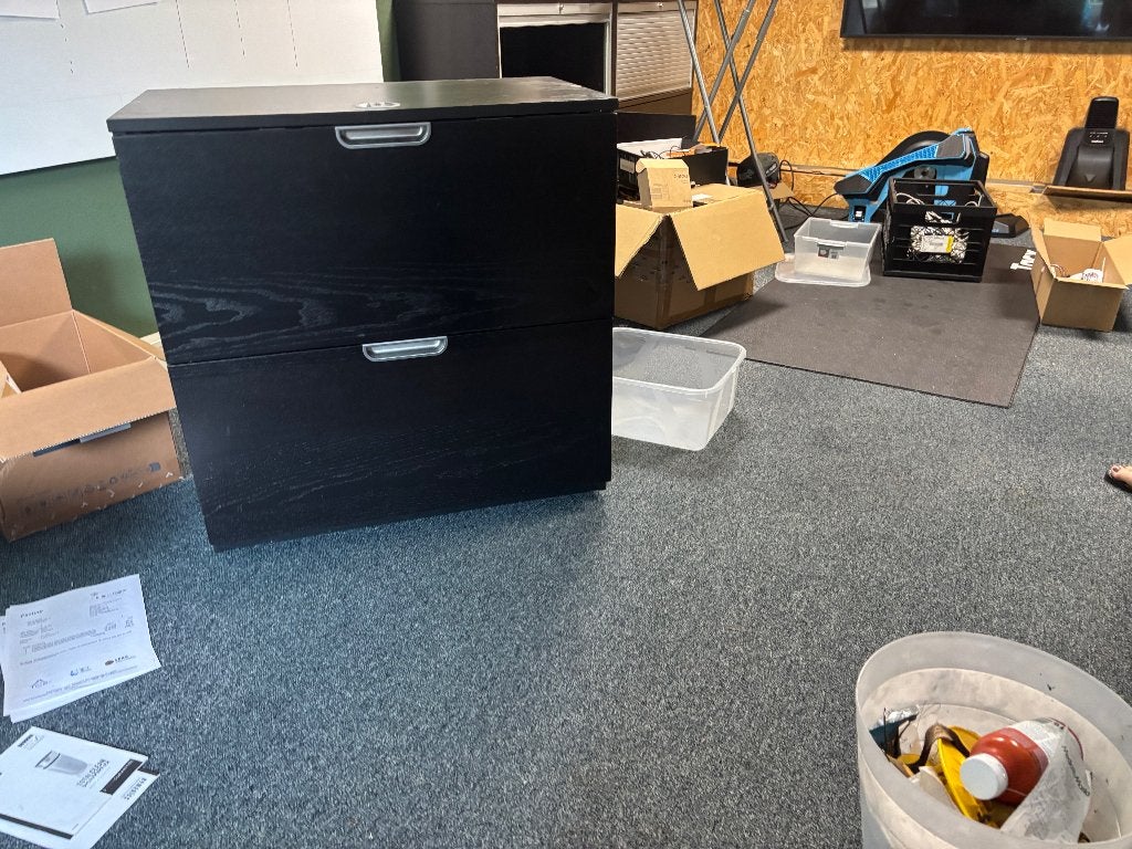 archiefkast, Huis en Inrichting, Kasten | Roldeurkasten en Archiefkasten, Ophalen, Gebruikt, 50 tot 100 cm, Minder dan 100 cm
