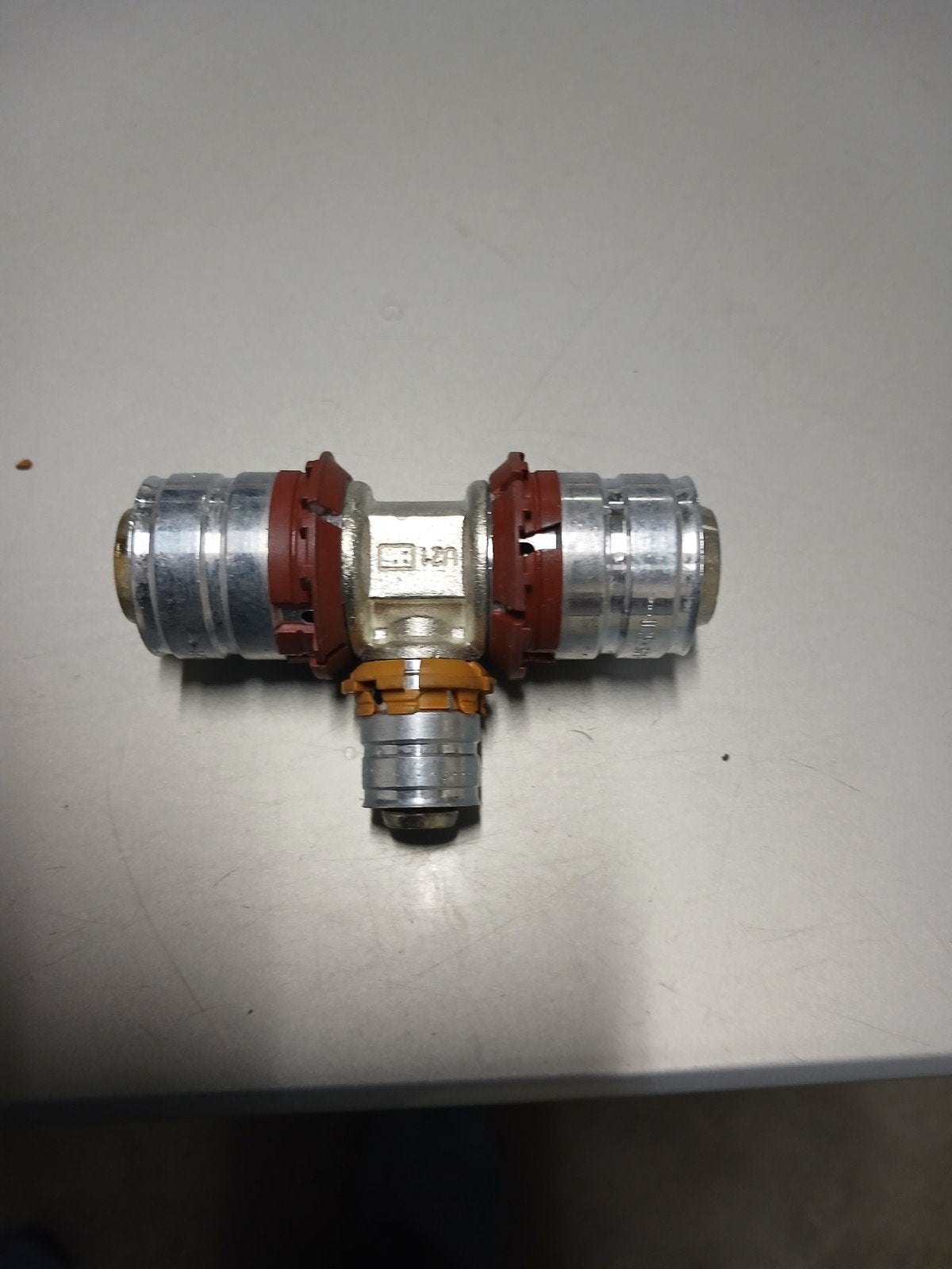 Uponor S-Press T-stuk 25-16-25, Overige materialen, 6 meter of meer, Overige typen, Nieuw