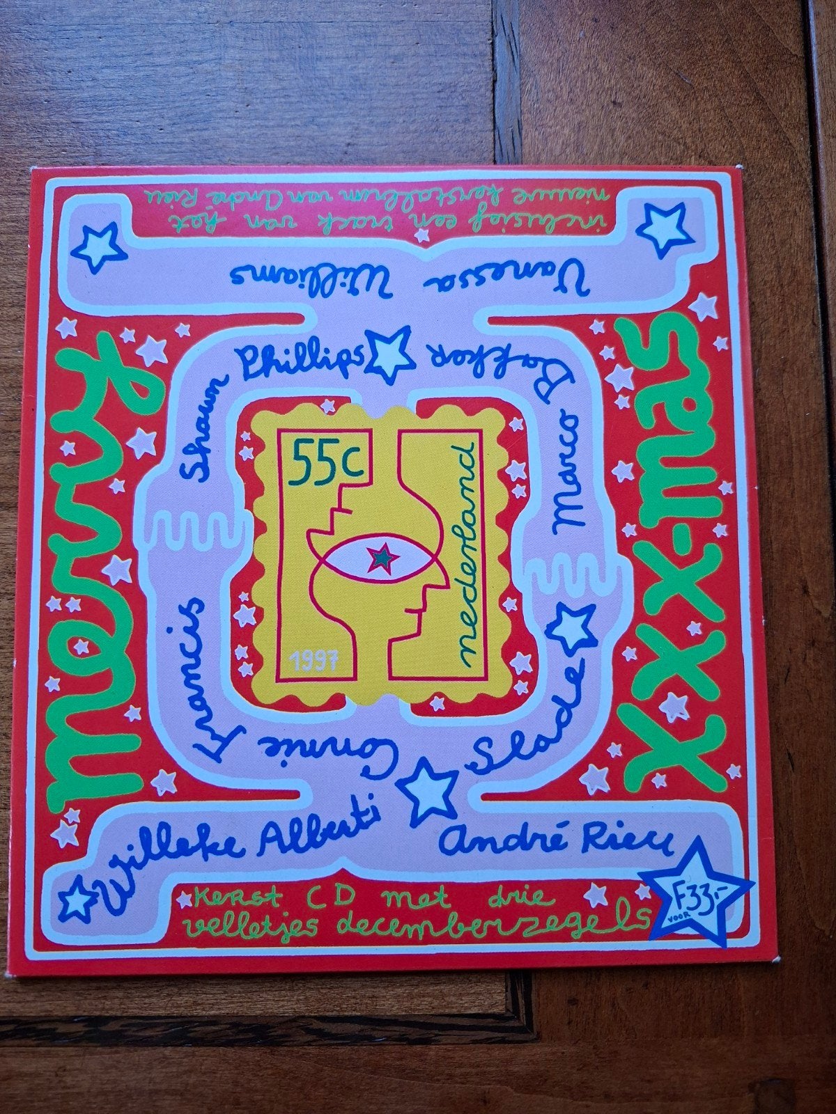 Kerstzegels 1997 actie PTT Post Kerst CD, Ophalen of Verzenden, Na 1940