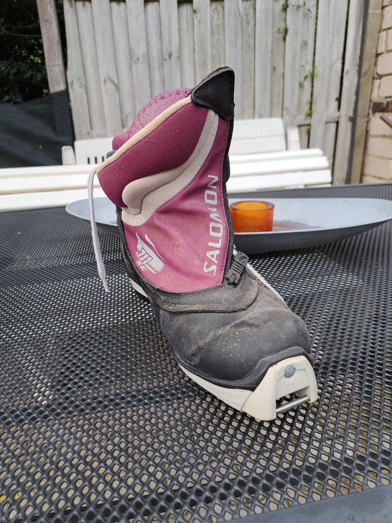 Langlaufschoenen Salomon 711 SC maat 43, 160 tot 180 cm, Schoenen, Langlaufen, Gebruikt