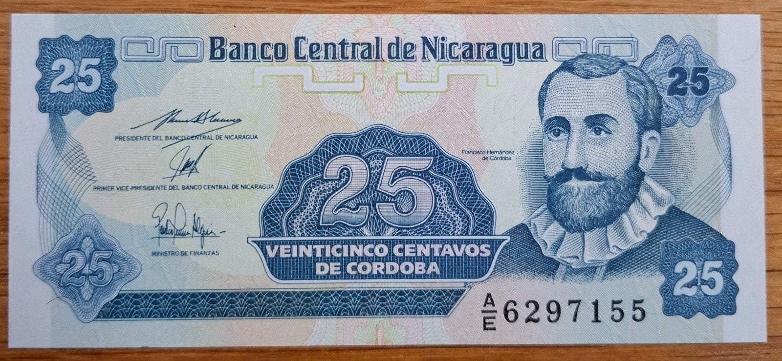 134a# Nicaragua 25 Centavos 1991 P170, Ophalen of Verzenden, Midden-Amerika