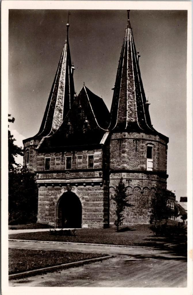 Kampen - Cellebroederspoort, Verzamelen, Verzenden, 1940 tot 1960, Ongelopen, Overijssel