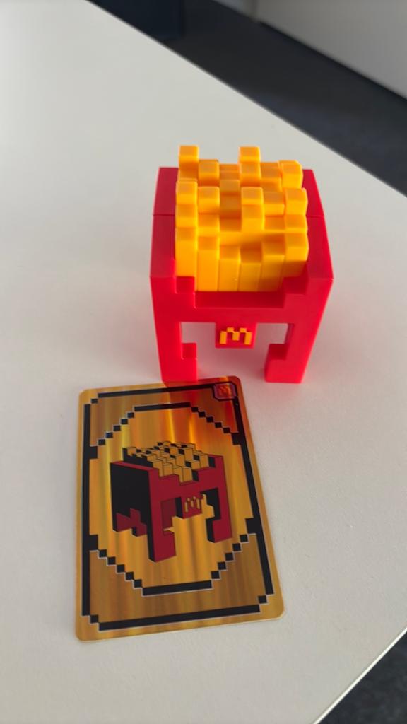 Mc donalds minecraft, Ophalen, Zo goed als nieuw