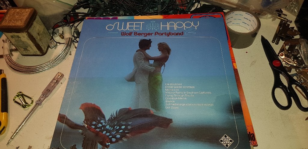 Wolf Berger Partyband - Sweet & Happy LP (Z222-9), Cd's en Dvd's, LP, Zo goed als nieuw, 12 inch, Schlager