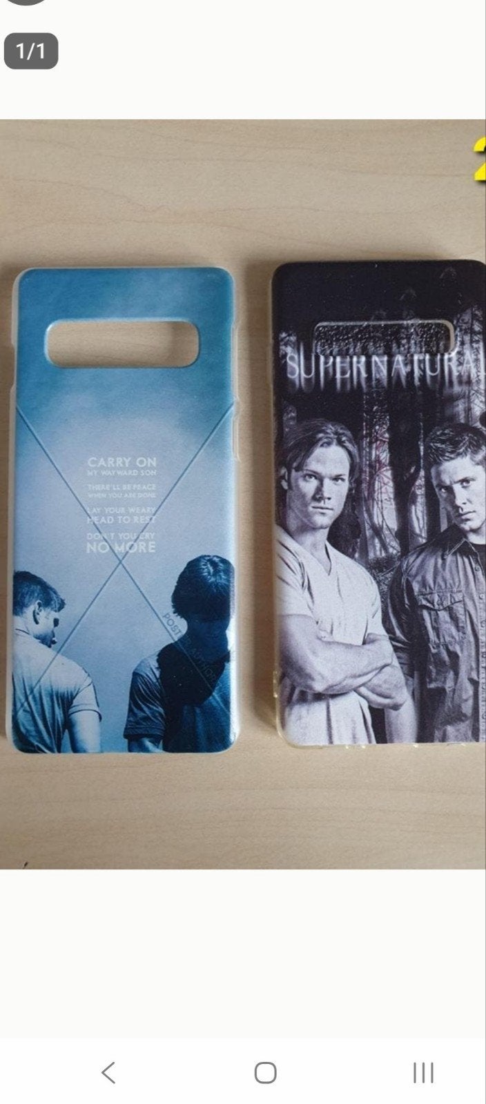 2 backcase's Super Naturel. Samsung S10 Nieuw, Ophalen of Verzenden, Nieuw, Frontje of Cover