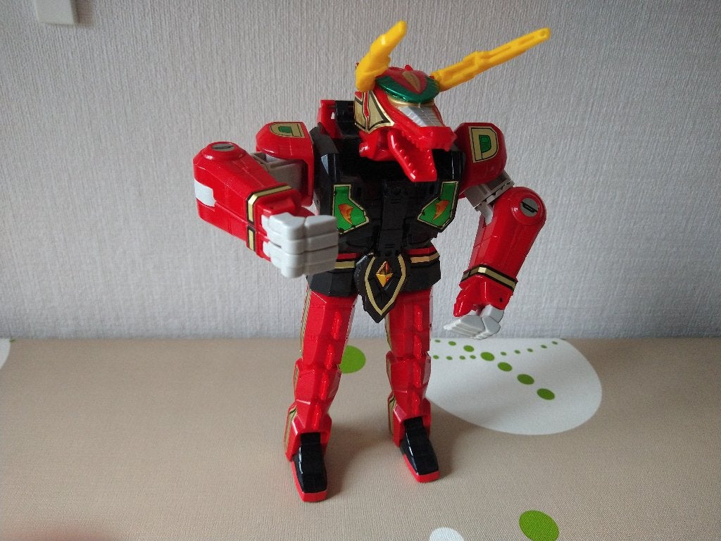 Bandai Power Rangers - Red Dragon Thunderzord 1994, G1, Ophalen