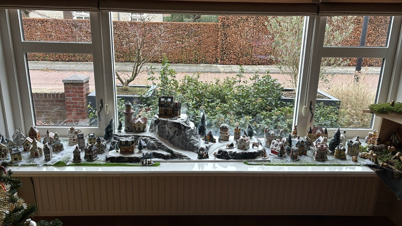 kerst huisjes, Diversen, Ophalen, Gebruikt