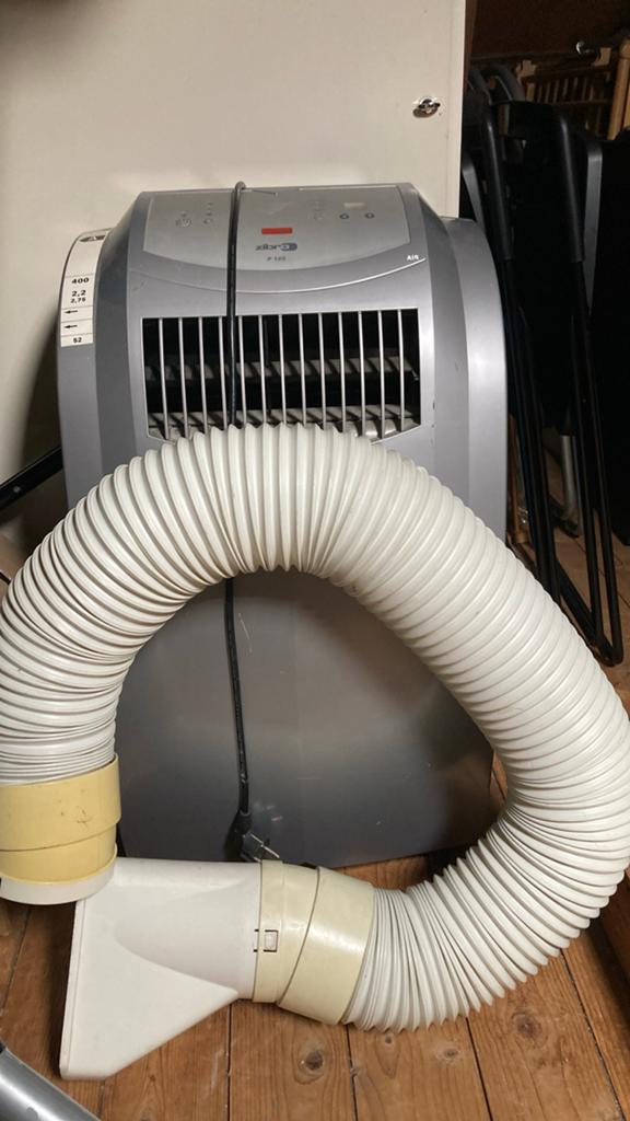 Zibro P 122 Mobiele Airco, Witgoed en Apparatuur, Airco's, Ophalen, Gebruikt, Minder dan 60 m³, 3 snelheden of meer