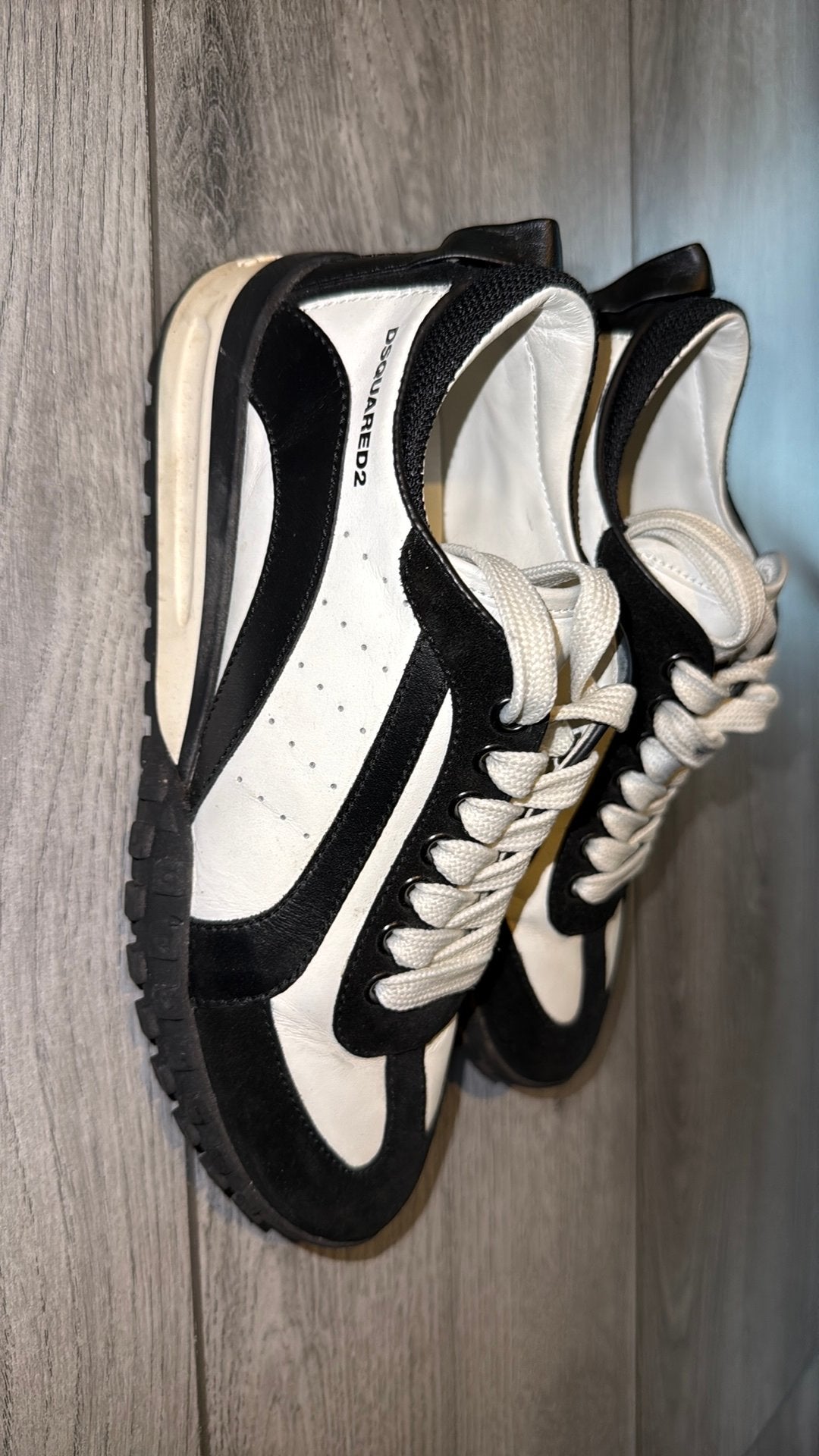 Dames schoenen Dsquared2, Zwart, Overige typen, Ophalen of Verzenden, Gedragen