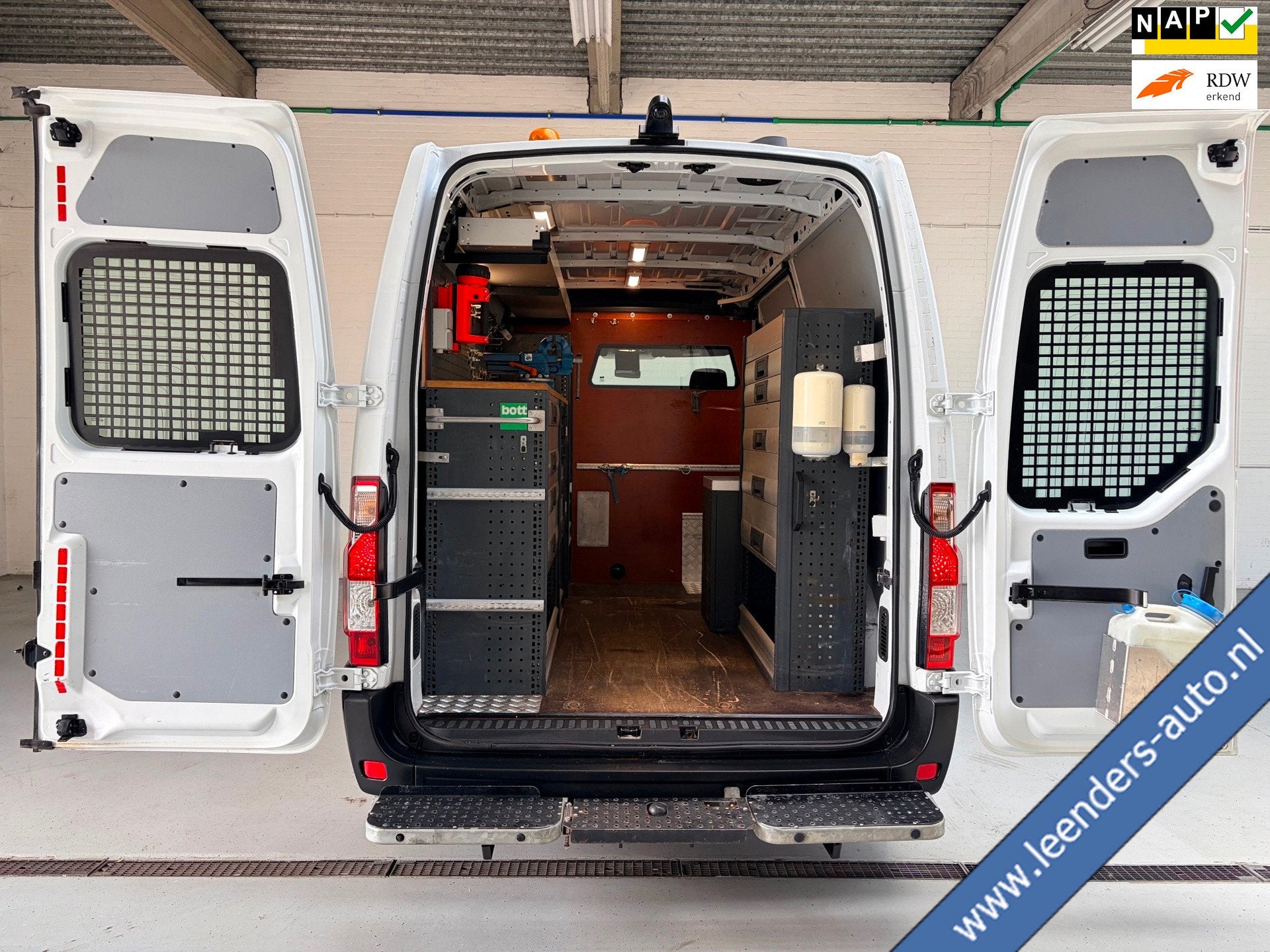 Opel Movano SERVICEWAGEN AUTOMAAT 2.3 CDTI BiTurbo 170pk eur, Stof, Gebruikt, 4 cilinders, Met garantie (alle)
