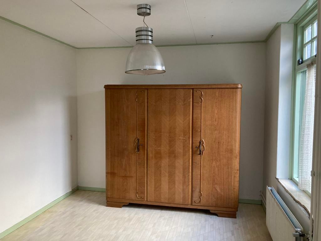 Schitterende kledingkast met art deco details, Ophalen, Gebruikt, 150 tot 200 cm, 150 tot 200 cm
