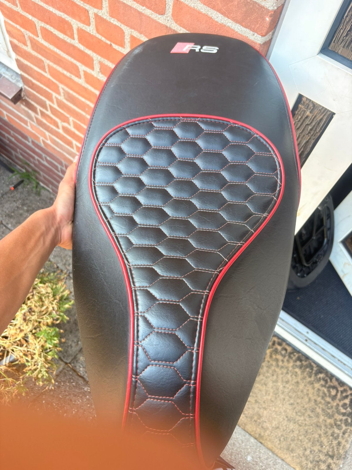 Vespa sprint custom RS zadel, Fietsen en Brommers, Brommeronderdelen | Scooters, Ophalen, Nieuw, Zadel, Vespa