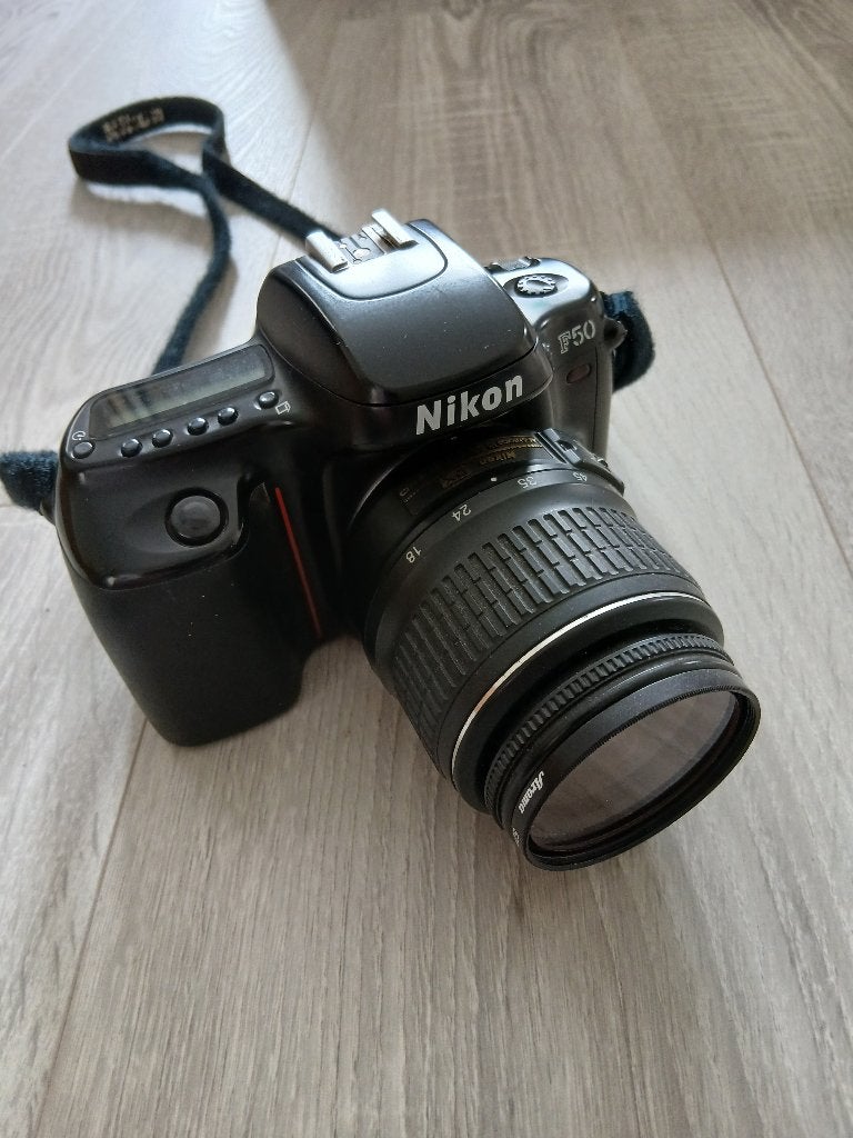 Nikon F50 camera, Ophalen of Verzenden, Gebruikt, Spiegelreflex, Nikon