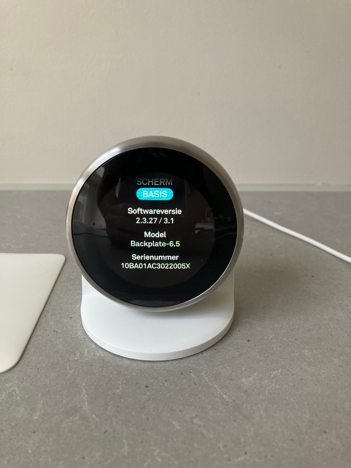 Google Nest Thermostaat - generatie 2, Doe-het-zelf en Verbouw, Ophalen of Verzenden, Gebruikt, Thermostaat