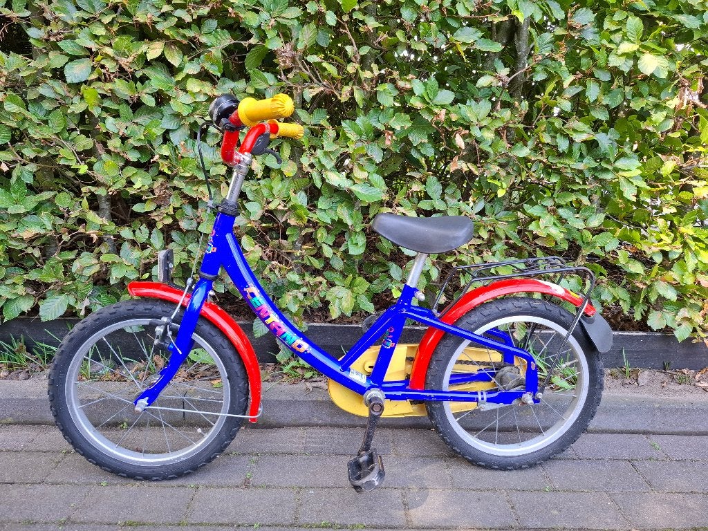 Blauwe kinderfiets 16 inch, Ophalen, Terugtraprem, Centano, 16 tot 20 inch
