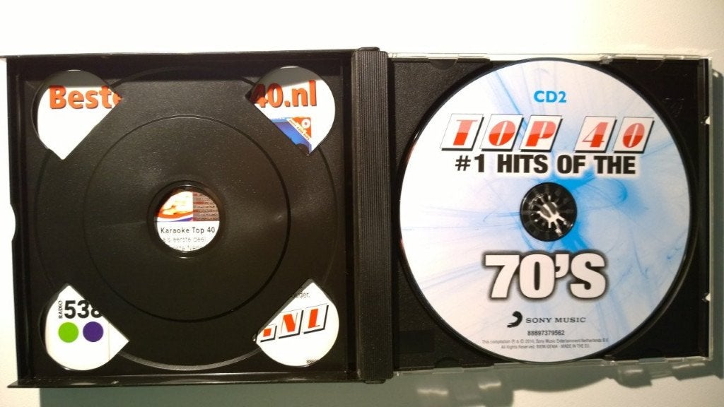 Top 40 Nummer 1 Hits Of The 70's, Ophalen of Verzenden, Zo goed als nieuw, Pop