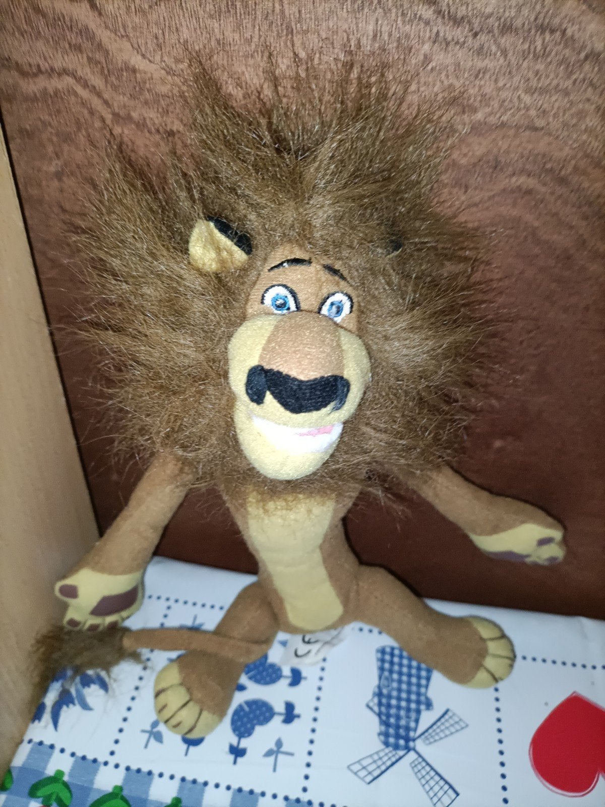 Alex de Leeuw knuffel Madagascar 26 cm groot, Ophalen of Verzenden, Zo goed als nieuw, Overige typen